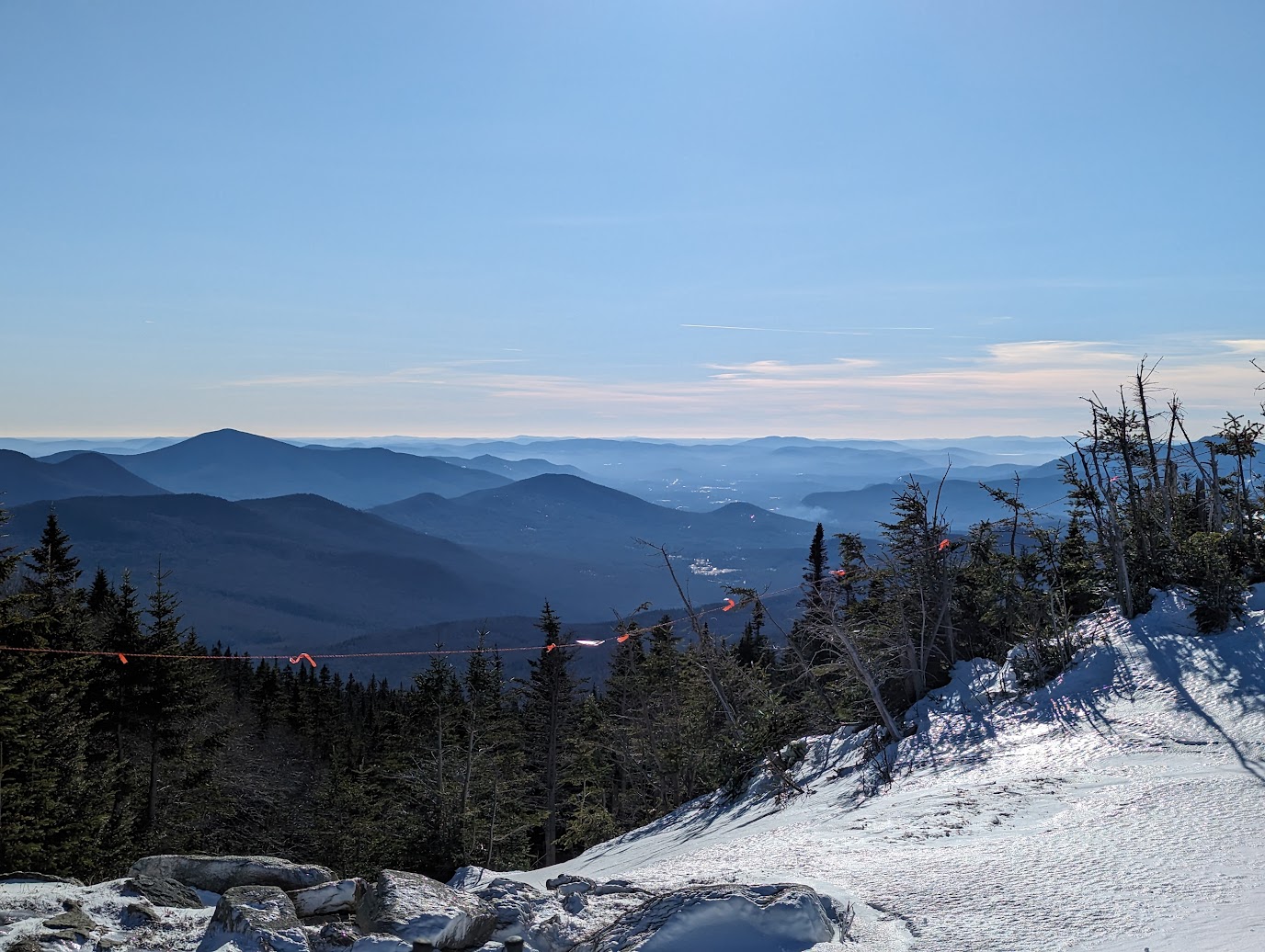 Top Of Wildcat Ski Mountain